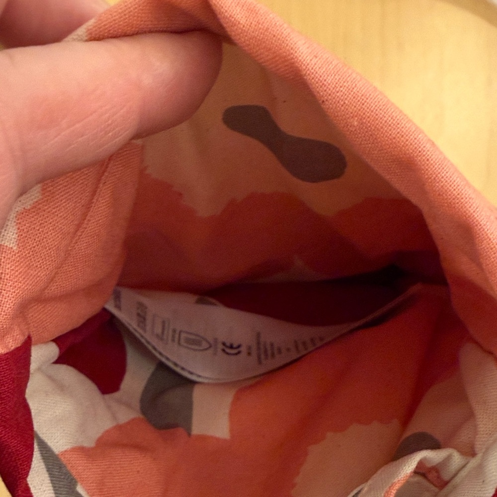 Marimekko Floral Red and Pink ieni Unikko Oven Mitten nwt new - Picture 7 of 7